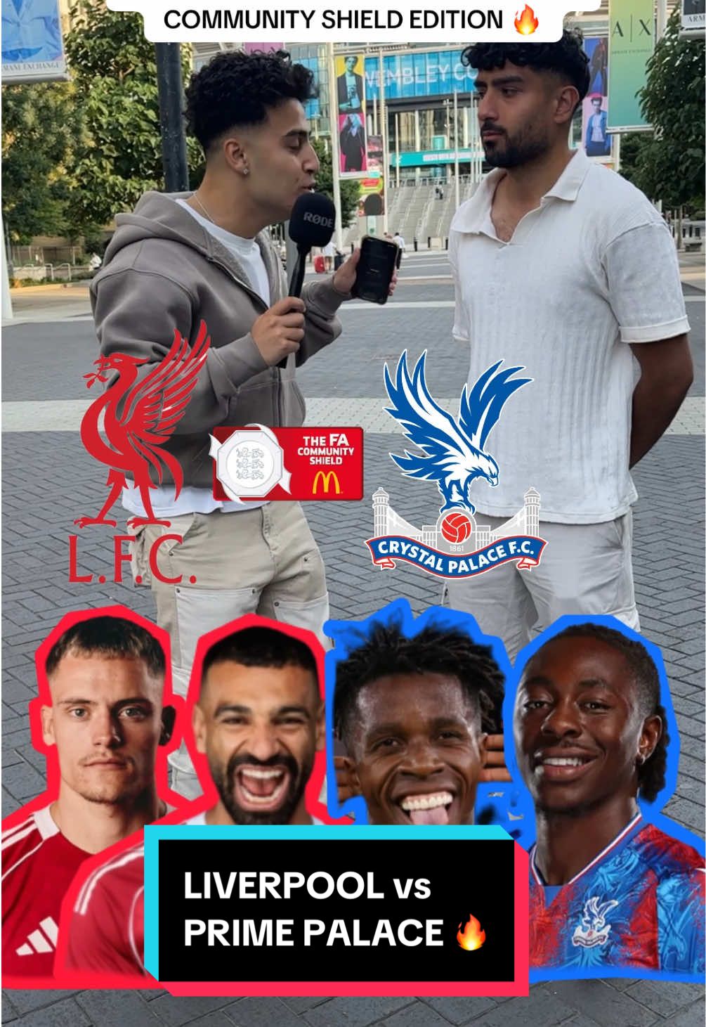 LIVERPOOL vs PRIME CRYSTAL PALACE 🔥 #liverpool #liverpoolfc #crystalpalace #crystalpalacefc @Vivo Football 