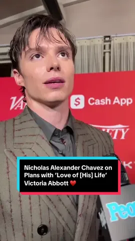 #NicholasAlexanderChavez will turn 26 with his girlfriend #VictoriaAbbott by his side! ♥️ #Grotesquerie #Monsters #RedCarpet #CelebrityCouple 