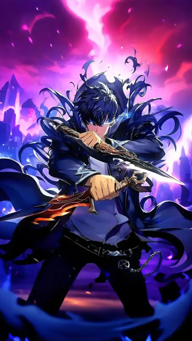 solo leveling wallpaper 8K #sololeveling #viral #fyp #anime #sunjinwoo #8k #wallpaper 