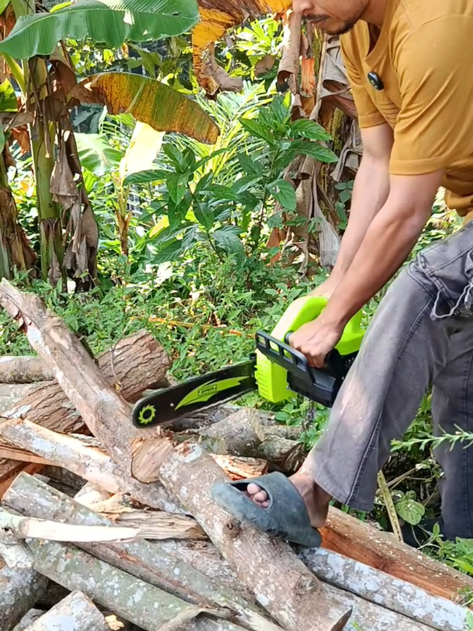 Mesin gergaji elektrik merek zper #mesingergajielektrik #gergajielektrik #chainsawelektrik 
