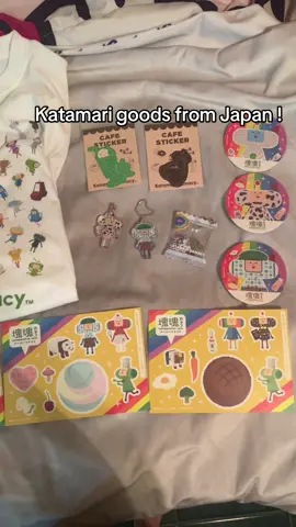 Katamari damacy haul from Japan!  💚🐄 I was lucky enough to be at Japan when a pop up katamari Damacy cafe was taking place in Shibuya!!  🐄💚 This is everything I bought from they cafe plus the Gatchas I found else where~  💚🐄 Very excited for the new game!  I believe the cafe will be held till September 2nd~!  #katamaridamacy #katamaridamacyreroll #katamaridamacycafe 