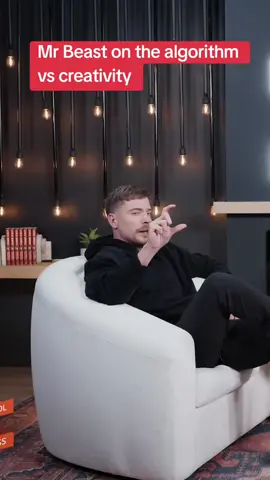 Mr Beast on the algorithm vs creativity 
