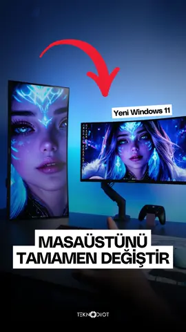Windows masaüstünüzü tamamen değiştirin! #windows11 #pc #seelenui #desksetup #gaming 