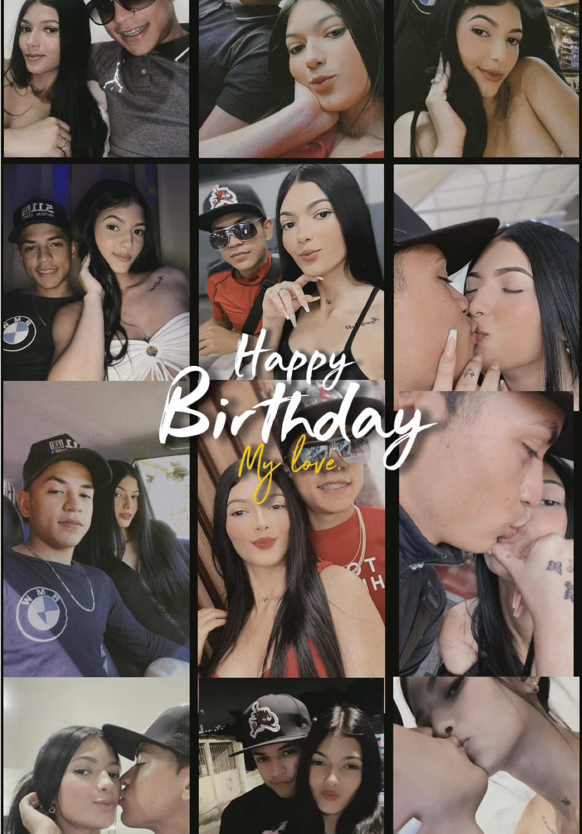 Feliz cumple mi cielito🥹🩷🥳 Eres mi casualidad más hermosa gracias por llegar a mi vida, así hayas insistido tanto 😅🤭 Te amo mi fasti entre risas, bromas y peleas te elegiría una y mil veces🫂🩷 Solo veo el pasado y me alegro por todo lo que hemos logrado🥹😍 feliz cumpleaños mi amor y que lo disfrutes🥳🩷