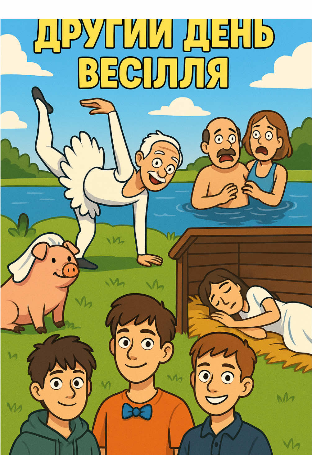 Другий день весілля запамʼятався всім😂