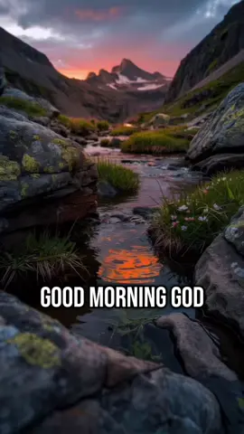 Good morning, God thank you for waking me up this morning for another beautiful day alongside You.  #GodisGood #jesus #trending #worship #LetsGoGod #viral #peace 