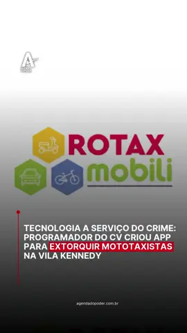 CR1ME - O aplicativo de transporte clandestino criado para extorquir motociclistas  a polícia pr3ndeu o responsável já  #viral #riodejaneiro 