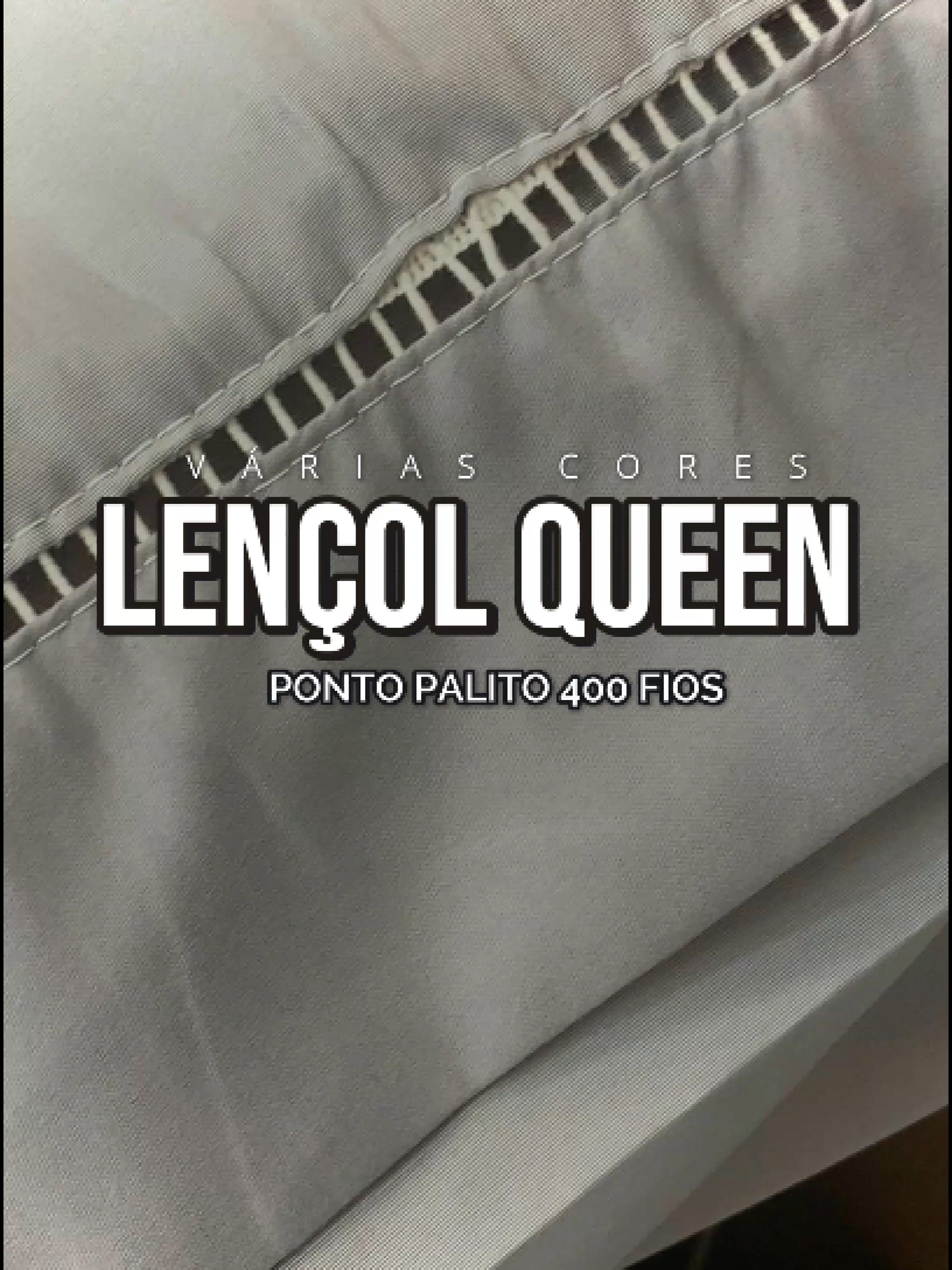 Jogo de Lençol Queen – 3 Peças – 400 Fios Micropercal com Ponto Palito nas Fronhas Transforme suas noites em momentos de puro conforto e sofisticação com este jogo de lençol queen em micropercal 400 fios. O tecido macio e suave ao toque proporciona sensação de frescor e bem-estar, enquanto o acabamento ponto palito nas fronhas adiciona um charme clássico e elegante à sua cama. Contém: 1 Lençol com elástico: 158 cm (largura) x 198 cm (comprimento) x 30 cm (altura do colchão) 2 Fronhas: 50 cm x 70 cm Diferenciais: Toque acetinado e delicado Alta durabilidade e fácil manutenção Ideal para quem busca conforto e elegância no dia a dia Modos de cuidado: Lavar à máquina em temperatura máxima de 40°C Não utilizar alvejante Secar à sombra ou em temperatura baixa na secadora Passar em temperatura média, se necessário Não lavar a seco Evite lavar com outros tipos de tecidos diferentes, para não dar bolinhas. #jogodelençol #micropercal400fios #pontopalito