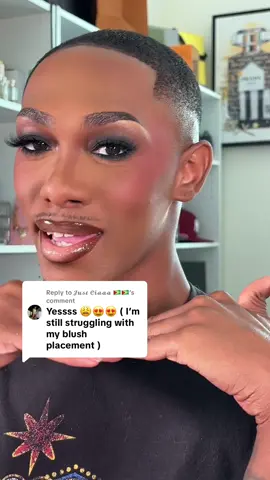 Replying to @𝓙𝓾𝓼𝓽 𝓒𝓲𝓪𝓪𝓪 🇬🇾🇬🇾 here the perfect blush placement! ♥️✨ #blushhack #blushtrend #blushtutorial #blushplacement ##morphe @Morphe Cosmetics @NARS Cosmetics #fyp 
