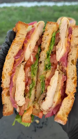 This Chipotle Chicken Club Sandwich is loaded with flavor thanks to @Hellmann’s Mayonnaise  🔥🍗#HellmannsPartner  I’m using their Chipotle Mayonnaise in two ways: marinating the chicken to keep it juicy and tender, and then spreading it on the toasted sourdough for that extra kick as a sauce. It’s the perfect balance of smoky, spicy, and creamy… trust me, you’ll want this on your plate! 🙌 #HellmannsPartner 1. Crispy Chipotle Chicken Club Sandwich using Hellmann’sChipotle Mayonnaise Ingredients: * 2 boneless, skinless chicken breasts   * 1/2 cup Hellmann's Chipotle Mayo (for marinade and spread)   * 4 slices sourdough bread (toasted)   * 1 cup shredded lettuce   * 1 medium tomato, thinly sliced   * 2 slices pepper jack cheese   * 1/4 cup pickled red onions   * Salt and pepper to taste   * Olive oil (for grilling)   Instructions: * Marinate the Chicken:       * In a bowl, add 1/2 cup of Hellmann’s Chipotle Mayo, salt, and pepper. Mix to combine.       * Coat the chicken breasts evenly with the chipotle mayo mixture. Cover and refrigerate for at least 30 minutes to let the flavors marinate and the mayo keep the chicken juicy and tender.   * Grill the Chicken:       * Heat a griddle or grill pan over medium-high heat. Lightly coat with olive oil to prevent sticking.       * Place the marinated chicken breasts on the griddle. Grill for 5-6 minutes per side or until the internal temperature reaches 165°F and the chicken is golden brown. The chipotle mayo keeps the chicken moist while preventing it from sticking to the griddle.       * Once grilled, top each chicken breast with a slice of pepper jack cheese and let it melt for about 1 minute while the chicken rests.   * Toast the Bread:       * Toast the sourdough slices on the griddle until golden brown and crispy. Spread a thin layer of Hellmann’s Chipotle Mayo on each slice of toasted bread while still warm.   * Assemble the Sandwich:       * Start by spreading a generous layer of Hellmann’s Chipotle Mayo on one slice of toasted sourdough bread.       * Add a handful of shredded lettuce and a few slices of thinly sliced tomatoes on top of the mayo spread.       * Place the grilled chicken breast with melted pepper jack cheese on top of the lettuce and tomatoes.       * Add a little more chipotle mayo spread on the other slice of toasted sourdough and place it on top.       * Finish with a few pickled red onions for that perfect tangy crunch.   * Serve & Enjoy:       * Slice the sandwich in half, serve with your favorite side, and enjoy the crispy, spicy goodness!