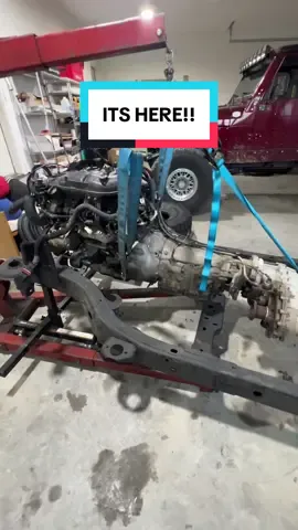 Wow, this wasn’t easy but we got it done!  Daniel was a huge help with this!  I also picked up a 14bolt rear that I will be rebuilding.  #cartok #builtdifferentgarage #jeepsoftiktok #projectcar #offroad #jeepbuild #fabrication #DIY #garage 