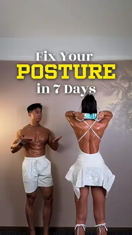 Fix Your Posture in 7 Days- 100 Reps a Day to Eliminate Hunchback & Sculpt Your Back! #perchoi #perchoifitness #Fitness #fitnessmotivation #exerciseathome #wellness #healthy #healing #tips #fyp #foryou 
