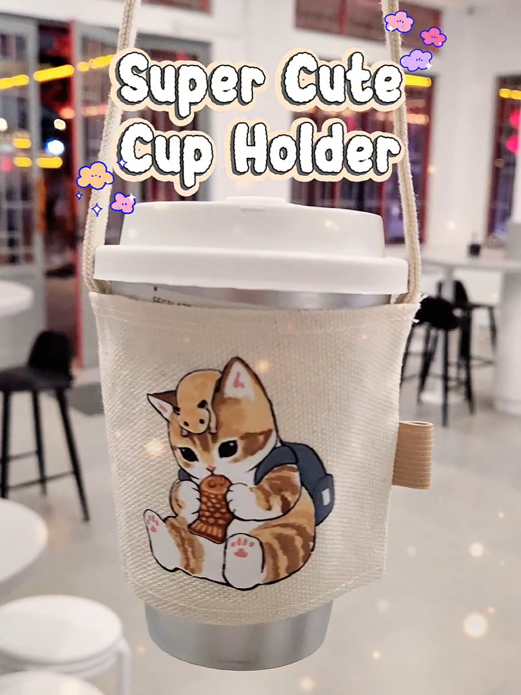 yang hobi jajan teh atau kopi. wajib checkout cup holder satu ini! #cupholder #cup #holder #tea #boba #bobatea #kopi #coffee #coffeetiktok #mofusand #kucing #kucinglucu #cat #cats #catsoftiktok #minuman #minumanviral #drinks #drink #catsoftiktok #tiktokshop #shop #shopping #checkout #cute #tas #bag #belanja #belanjaditiktok #fy #fyp #fypage #fypシ #fypシ゚viral #foryou #foryoupage #foryourpage #foryourpagetiktok #foryourpagetiktok💖 #fyppppppppppppppppppppppp 