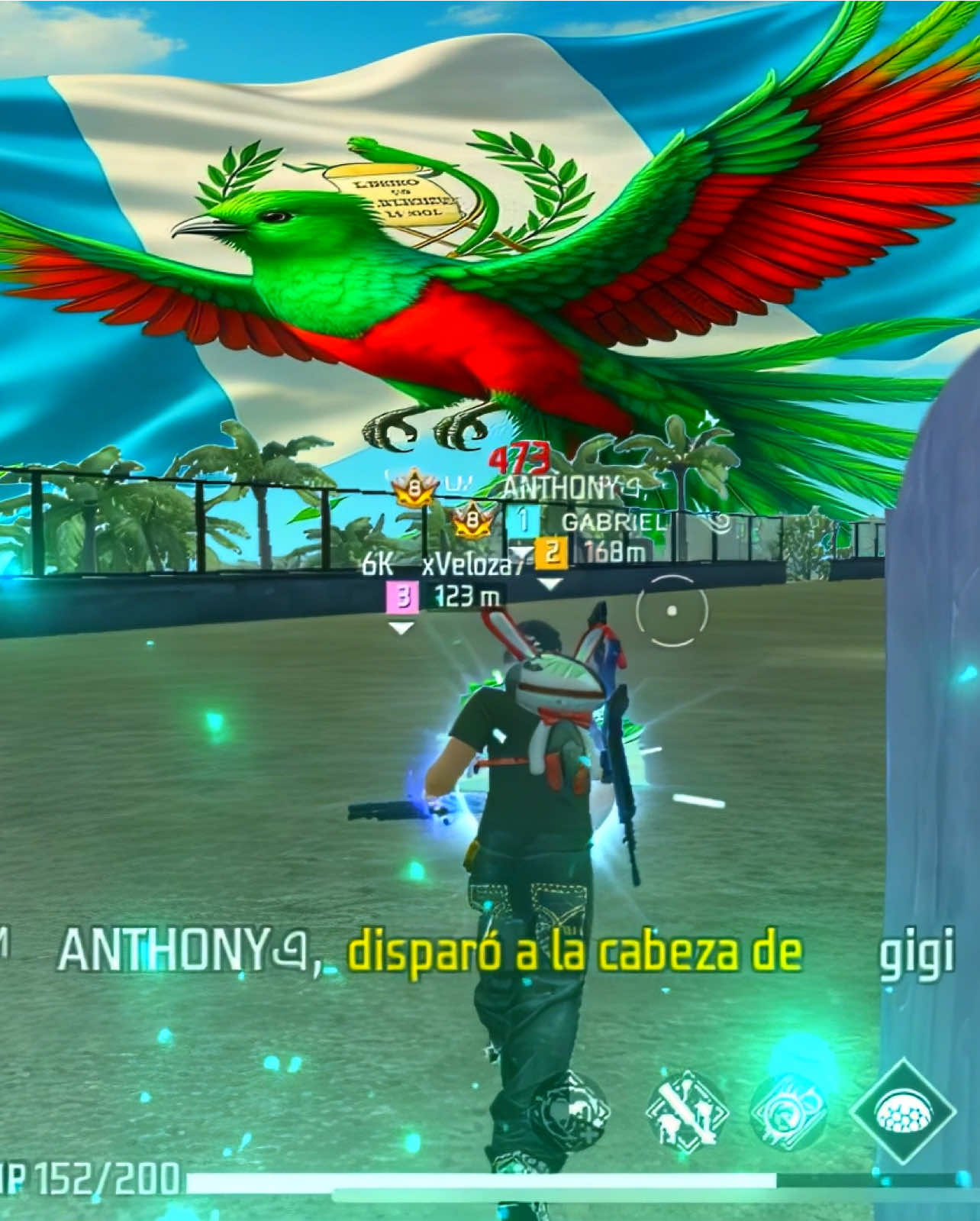Representado A Mi Linda Guatemala#freefire #garenafreefire #freefirelatam #guatemala #fyp #contenido #streamer 
