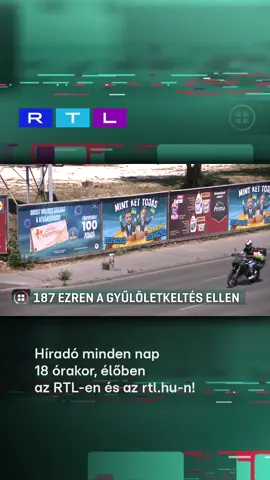 „Betiltanák a gyűlöletkeltő plakátokat – már 187 ezren aláírták.” A Loupe Társulat színészei – köztük Molnár Áron és Lengyel Tamás – azt szeretnék, ha tilos lenne gyűlöletkeltő politikai reklámokat közterületeken és közösségi médiában megjeleníteni. A Fidesz részéről viszont más az álláspont: „több ilyen plakát kellene” – mondta Menczer Tamás.