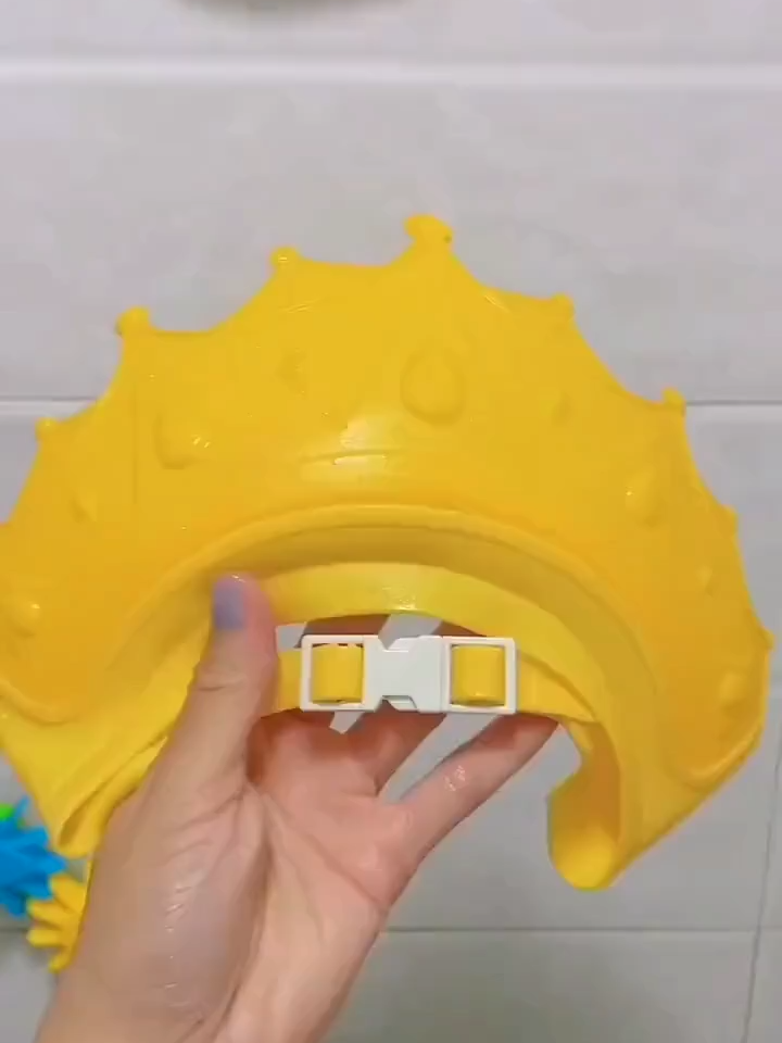 Baby Shower Cap, Baby Shampoo Shower Bath Soft Cap For Kids Adjustable Silicone Crown with Eye Ear Protection, Waterproof Bathing Hat for Washing Hair Make bath time easier with our Baby Shampoo Cap. Designed to protect your child's eyes and ears from soap and water, this adjustable cap provides a comfortable fit for a tear-free bathing experience. Soft, flexible, and easy to clean, it's the perfect solution for stress-free hair washing. About This Item: ➡️Soft Material: Crafted from soft and safe PP/TPE material, this cap provides gentle comfort for your baby during bath time. ➡️Eye And Ear Protection: Soft silicone bath cap shields baby's eyes and ears from shampoo and water during bath time for a more comfortable washing experience ➡️Cute Appearance: Fun crown-like shape looks like a princess hat and makes bath time more enjoyable for little ones with designs like flowers or animals ➡️Tear-Free Bathing: Protect your baby's eyes from shampoo with this convenient and practical cap, offering water protection and baby care. ➡️Size: With a size of 15 x 13 cm, this cap is suitable for babies aged 6 months and above. Size: 15 x 13 cm Material: PP/TPE. contact us:+974 59959535