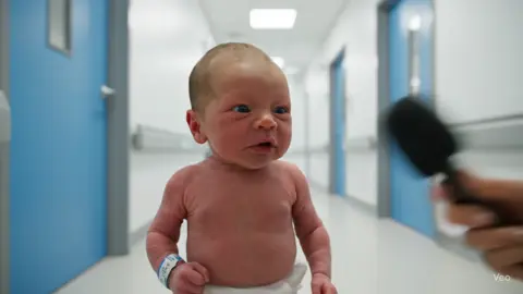 🍼 Bébé Louka est matrixé #bebelouka #bebeia #veo3 #ia 