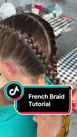 Learn how to do the perfect French braid in just minutes! Easy step-by-step tutorial for beginners 💁‍♀️✨ #FrenchBraid #HairTutorial #EasyHairstyles #BraidsForBeginners #HairTok