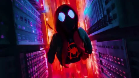 A leap of faith. #viral #edit #milesmorales #spiderman  #fyp #movies 