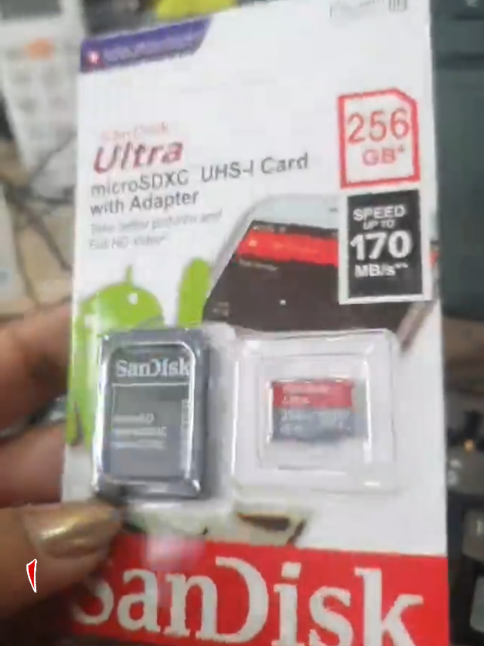 💾 Cartão de memória SanDisk 256 GB — Velocidade e Segurança para Seus Arquivos! 📸🚀#SanDisk #CartaoDeMemoria #256GB #AltaVelocidade #CartaoSD #MemoriaExtra #Armazenamento #Tecnologia #OfertasTikTok#viral  #Promoção #GadgetViral #ViralTikTok #CartaoTop #MemoriaTopSanDisk 