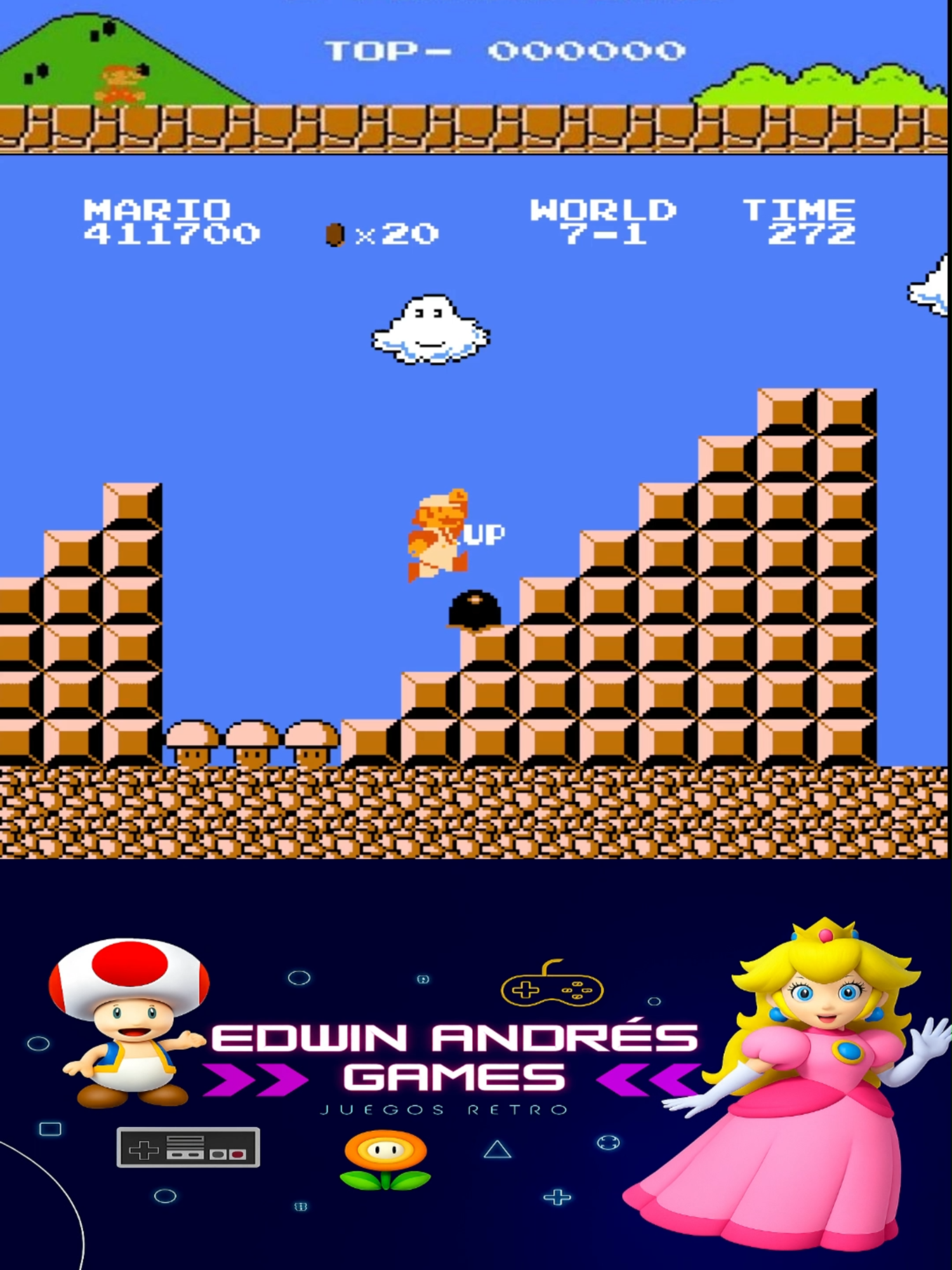 Truco De Vidas Mundo 7-1 De Super Mario Bros De Nintendo #supermariobros #nintendo #supermariobros #mario #supermariobros #nintendo #supermariobros #supermariobros #mario #supermariobros