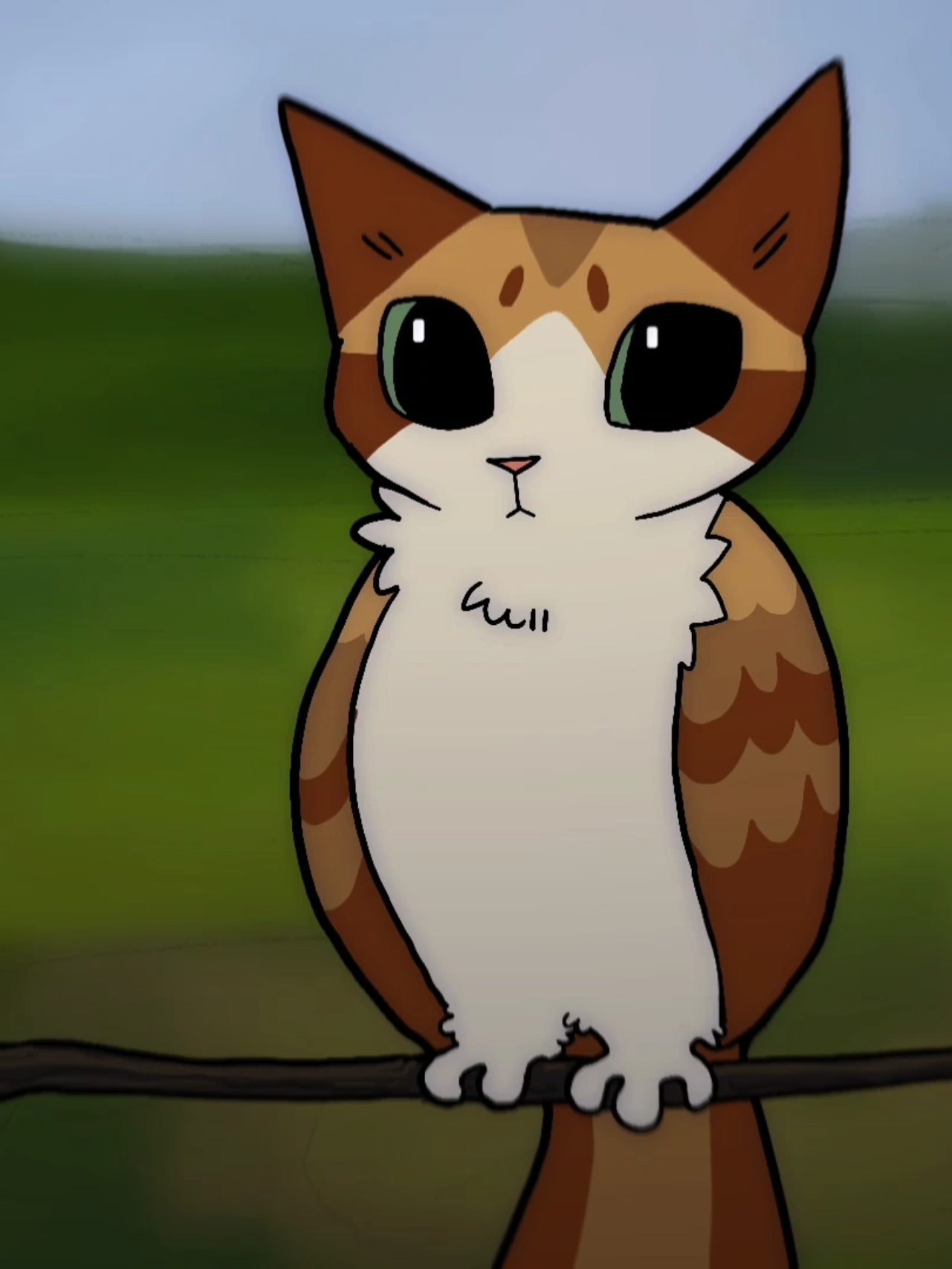 #meowl #cowl #catowl #flipaclip #animation #digitalart #art 