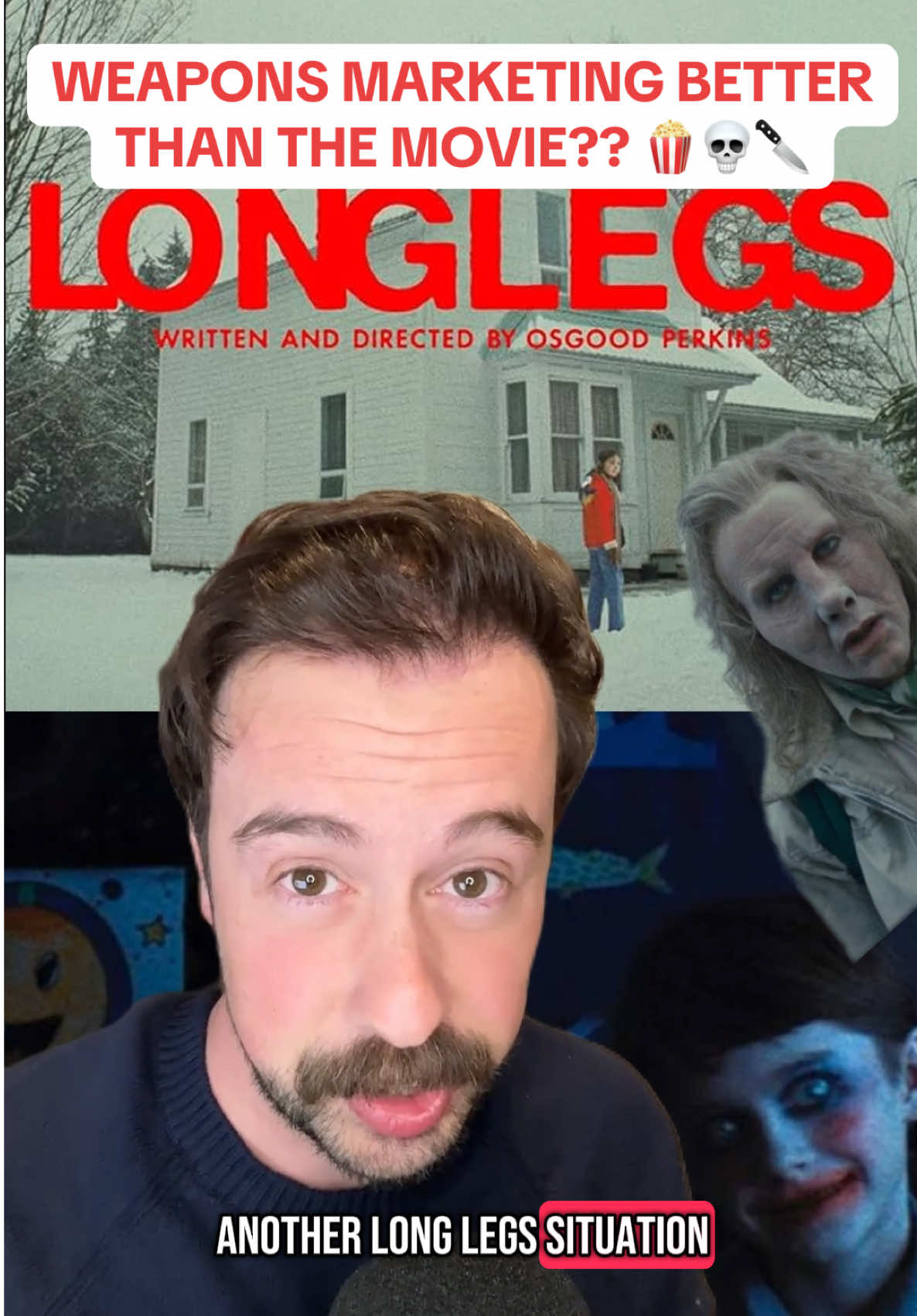 Why is it 2:17 right now?? 💀 #weapons #scene #creepy #horror #horrormovie #review #longlegs #marketing 