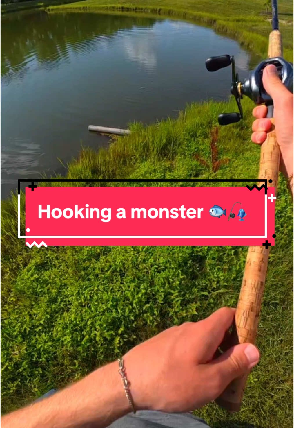 I Hooked a MONSTER 🐟🎣 #fishing #fishingvideos 
