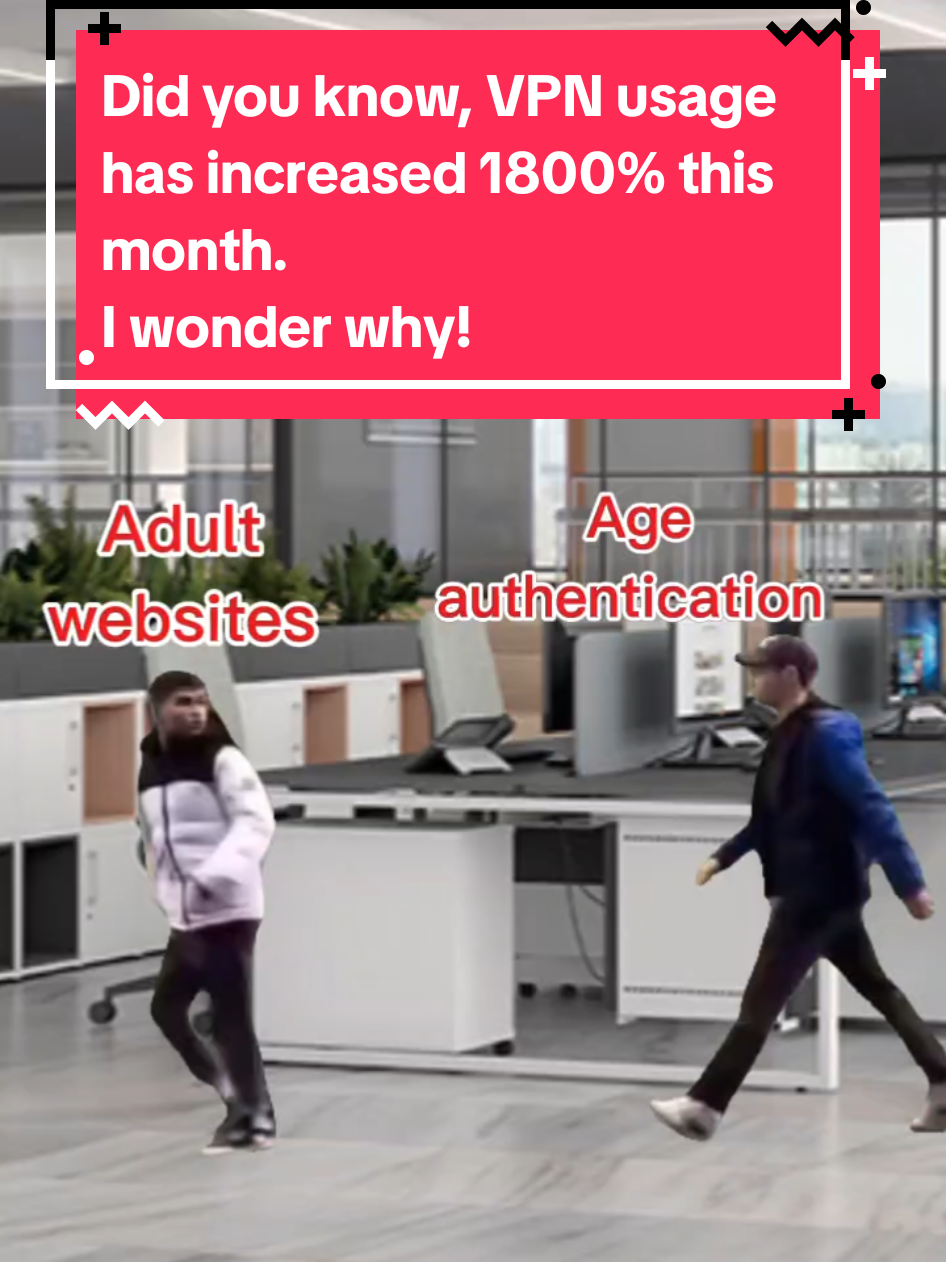 Did you know, VPN usage has increased 1800% this month in the UK I wonder why? #vpn #authentication  #age #techguy #itguy #itsupport #networking #cybersecurity #security 
