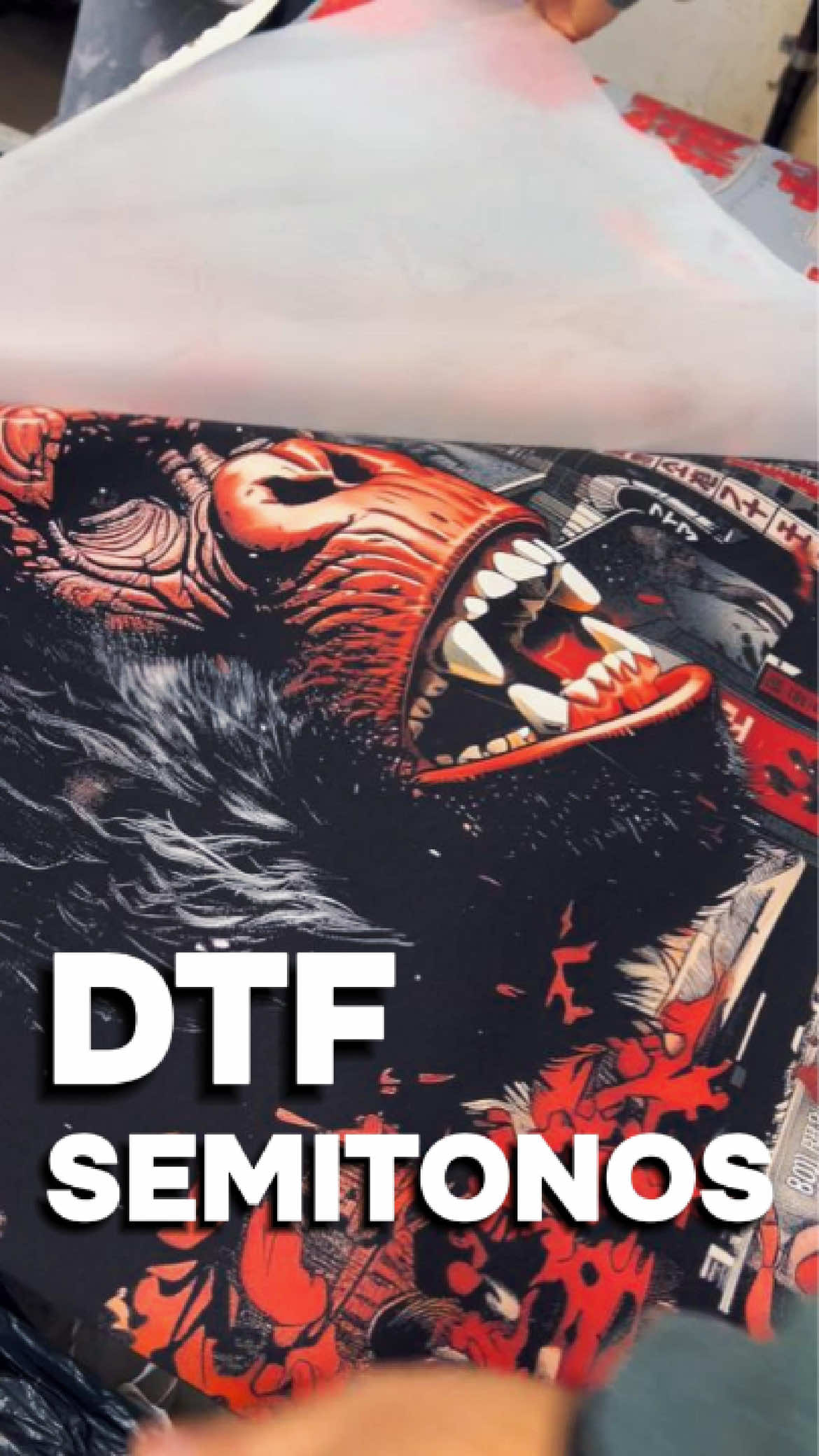 Esto es lo que tenés que hacer si tus degradados se ven mal en DTF. Un semitono bien hecho te cambia todo. Guardalo ⚡ #dtf #dtfprinting #semitonos #semitonosdtf #estampados #diseñografico #emprendedores