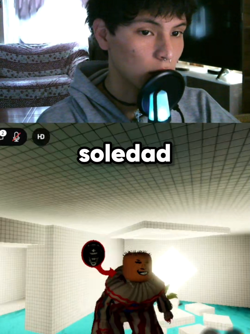 La soledad \ IG: leitoless #roblox  #robloxfyp #ASMR #psicologia #terrorifico 