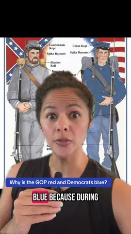 Another part of our political identities that’s pretty recent and born of nothing much at all #americanhistory   #greenscreen 