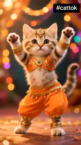 Al cat dance#MeowWithFeelings #AI ##kitten #trendingvideo #foryou 