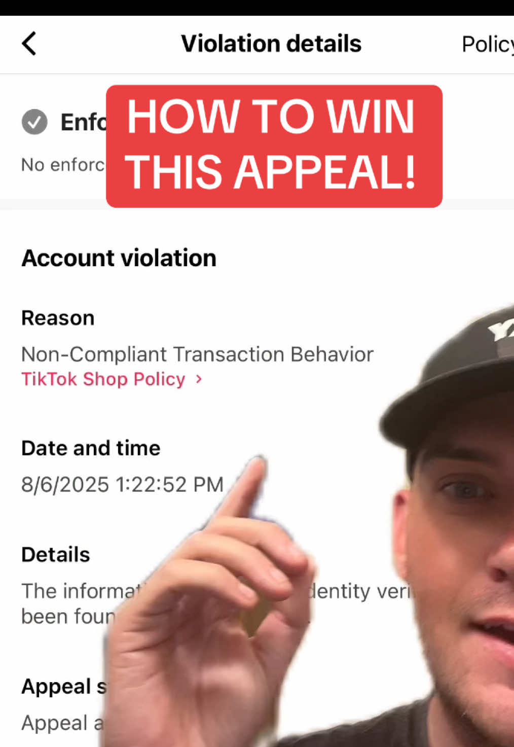 HOW TO WIN “Non-Compliant Transaction Behavior” VIOLATION APPEAL! #TikTokShop #ttstips #tts #tiktok #tiktokshoptips 