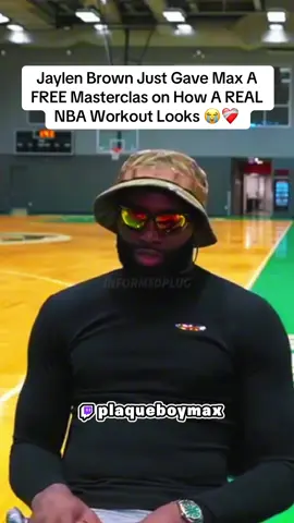 Jaylen Brown Just Gave Max A FREE Masterclas on How A REAL NBA Workout Looks 😭❤️‍🩹 #plaqueboymax #5star #fyp #viral #teamwork