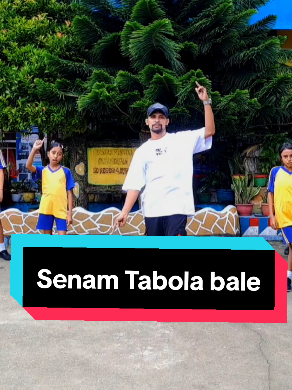 Senam Kreasi Tabolabale untuk Anak Sekolah 😍 #guruolahragamahbebas #tabolabale #fypシ゚ 