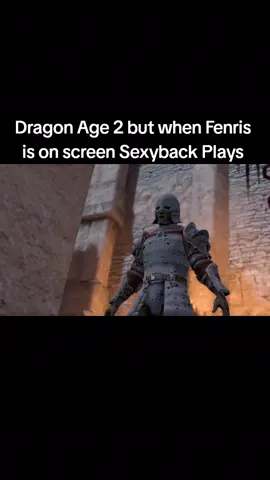 Oh Fenris the man you are. #da2 #drqgonage2 #da2fenris #fenris #sexyback #sexybacktrend 
