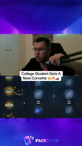 College Student Gets A New Corvette 😳🔥🏎️ #kickstreaming 