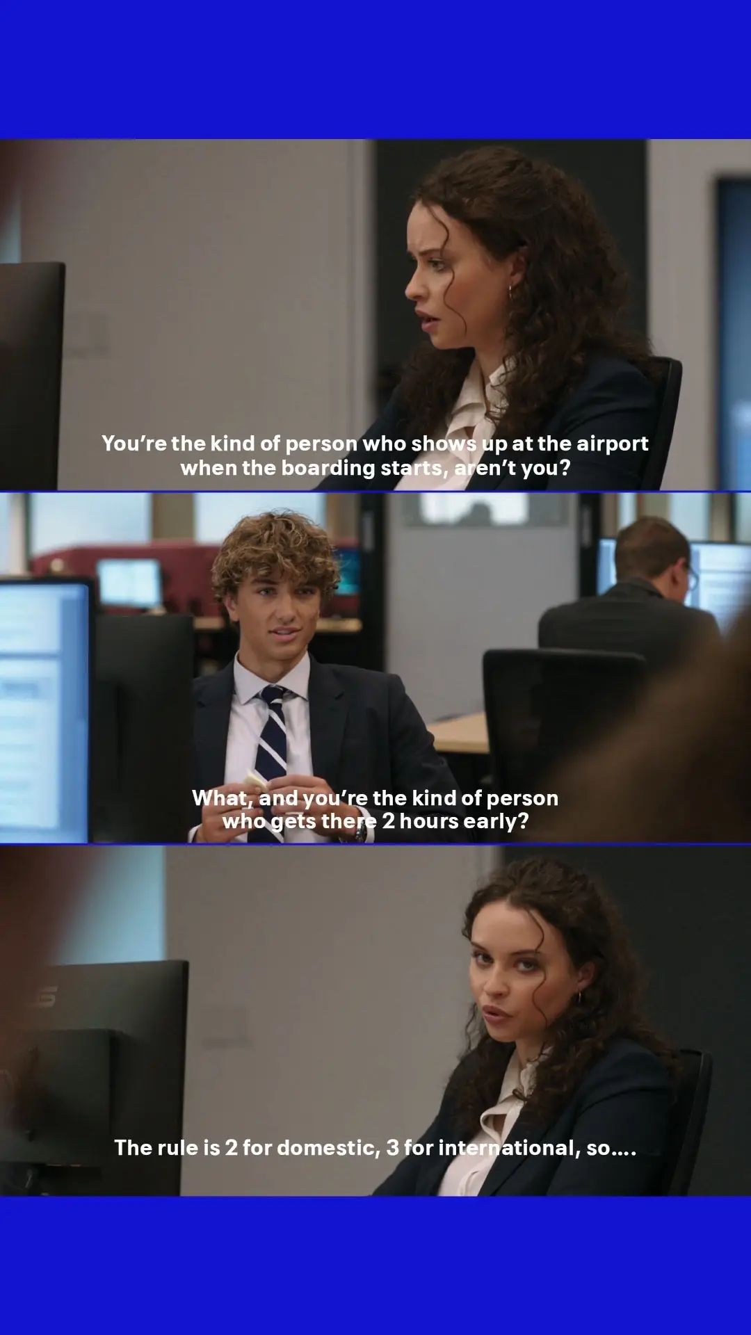 plot twist of the summer: Denise is an airport dad #TheSummerITurnedPretty #TSITP #Jeremiah #AirportDad #UnitedAirlines 