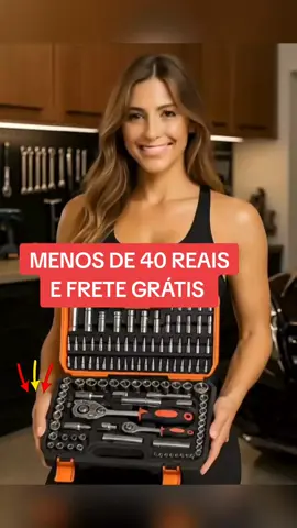 Maleta de Ferramentas 46peças #maleta #Ferramentas #Ferramenta #viral #conserto #mecanico #carro #moto #bicicleta #shop 