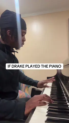 If Drake played the piano ✨ who remembers this song? 🎹 #fyp #drake #pianocover 