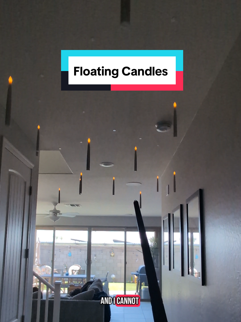 Floating candles that aren’t just for Halloween. I’m keeping these up for every season—Fall, Thanksgiving, Christm as, and beyond. They hang from the ceiling, glow magically, and even come with a wand. Seriously… best decor find of the year. 🕯️✨ #floatingcandles #halloweendecor #falldecor #thanksgivingdecor #christmasdecor #ceilingdecor #viralhomefinds #holidayhomedecor #magicalvibes
