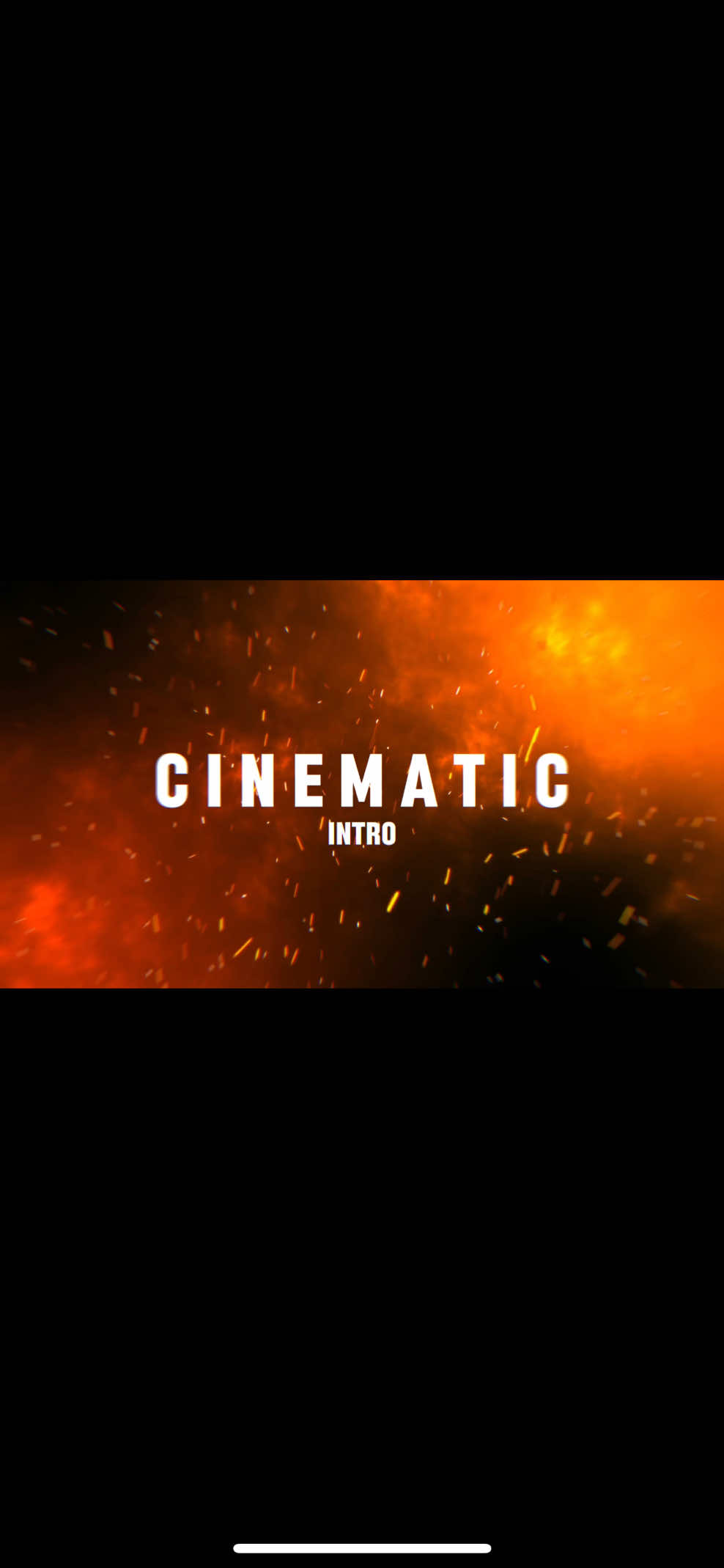 CINEMATIC INTRO LANDSCAPE TEMPLATE✨-Just click 