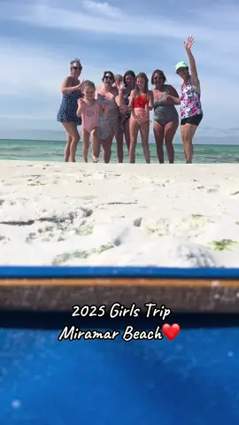 This trip is one for the books! The girlies❤️ #miramarbeach #girlstrip #girlstrip2025 #destinflorida 