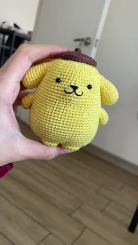 Pompompurin no se le niega a nadie! #pompompurin #sanrio #amigurumi #crochet #cute 