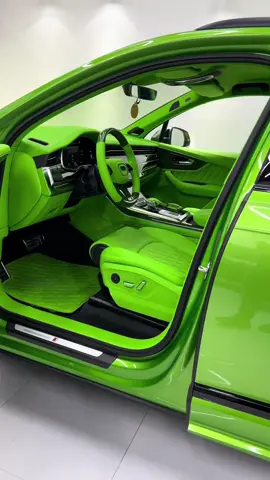 Audi SQ 7   Unic în Europa !   Verde Manthis ,interior lucrat integral manual !   0722911703 0723911703 #fyp #audi #audirs7 #angmanufaktur @ANG 