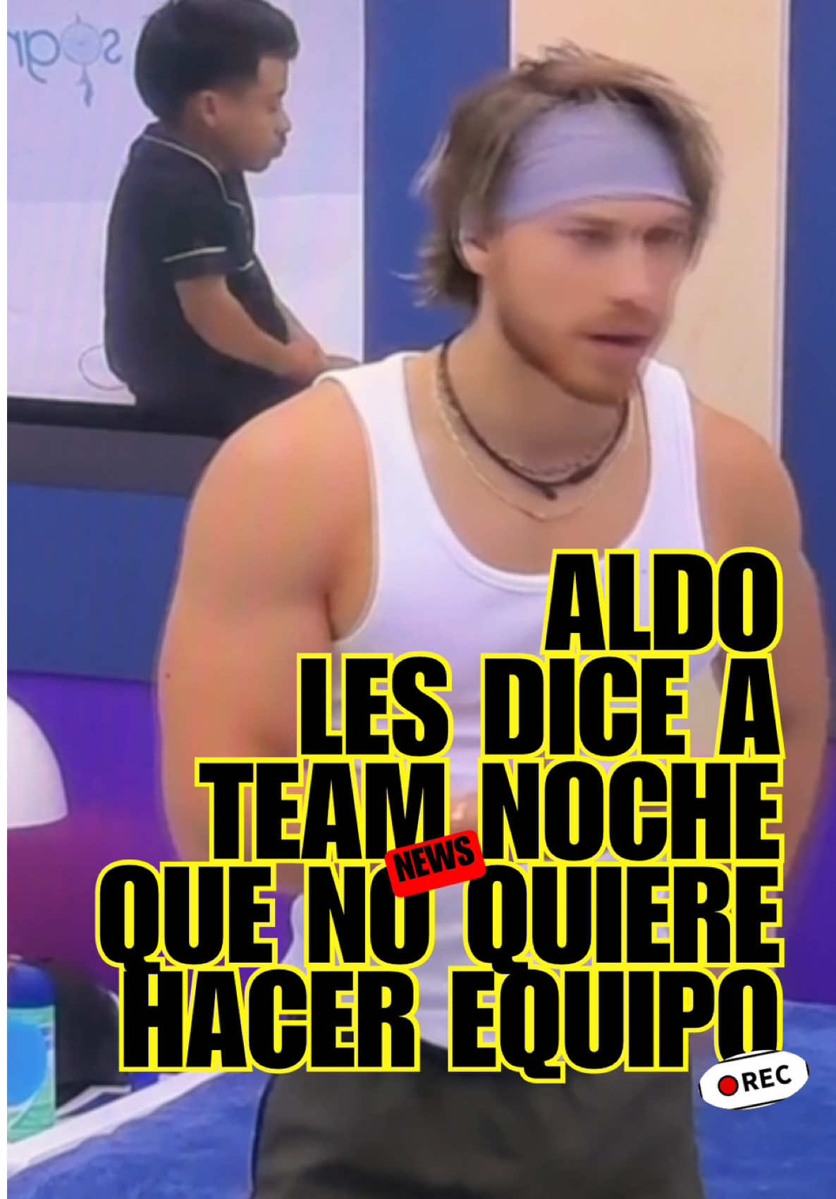 Será que se quiere mantener al margen 🤔😱 #lacasadelosfamososmexico #lcdlfmx #teamaldo #aldodenigris 