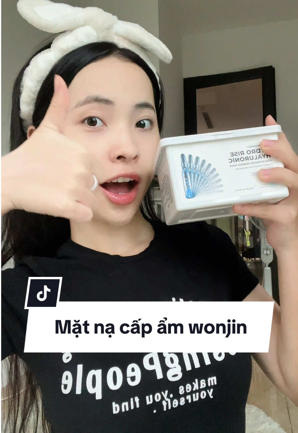 Mặt nạ cấp ẩm đỉnh chóp gọi tên Wonjin #wonjin #matna #mask #skincare #matnacapam #skincareroutine 