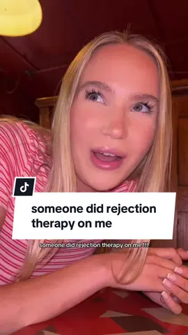 I can’t believe it! #rejectiontherapy 