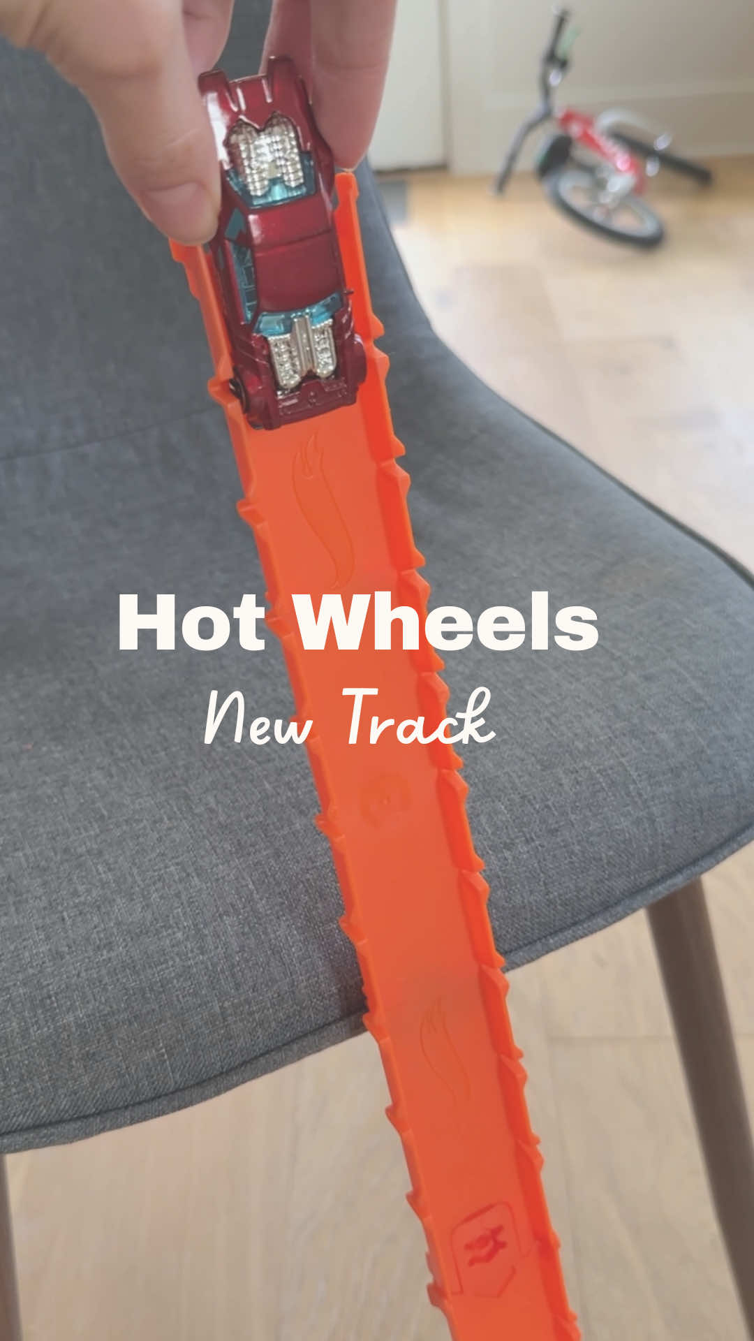 Invention of the year  🙌 The starter pack is only $3 too. Check out my bio for where to find them!! I don't know about you but we lose those little blue connectors all the time 😆 these new snap tracks make it SO much easier! 🔥 let me know if you try them!  #Hotwheels @Hot Wheels #cars #tracks #newtoys #boymom #parenting